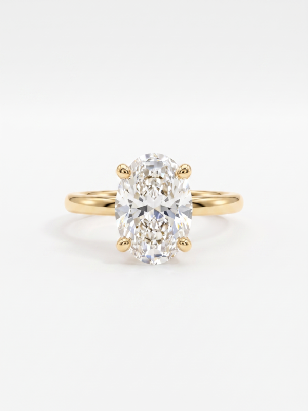 Oval Diamond Ring