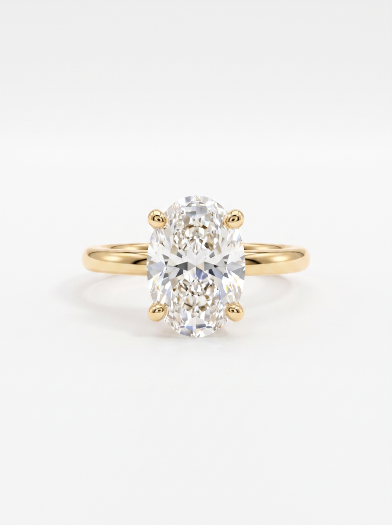 Oval Diamond Ring
