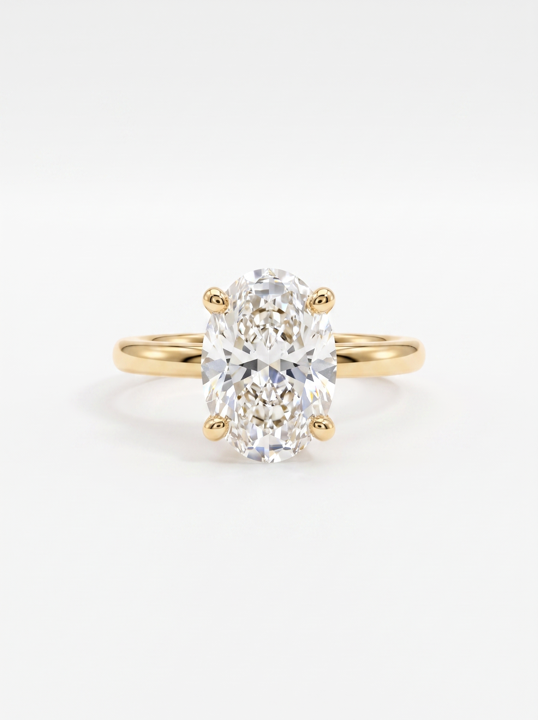 Oval Diamond Ring
