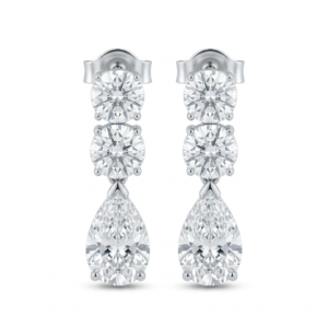 Diamond Drop Earrings