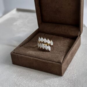 pear and marquise ring