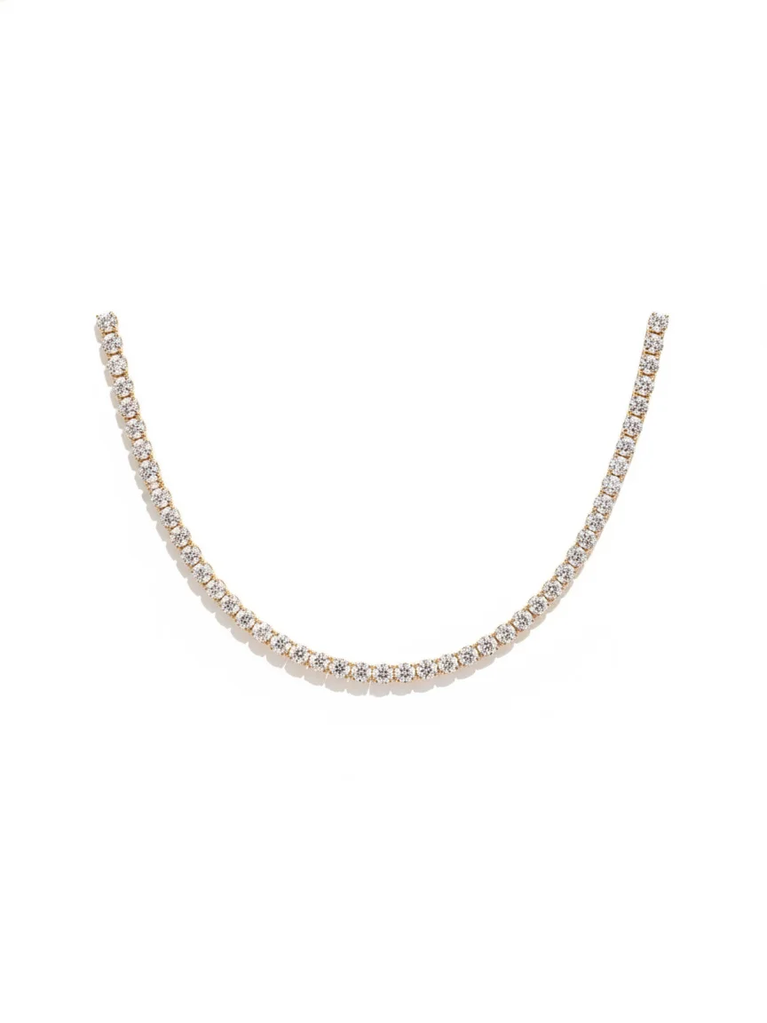 Diamond Tennis Necklace – Custom