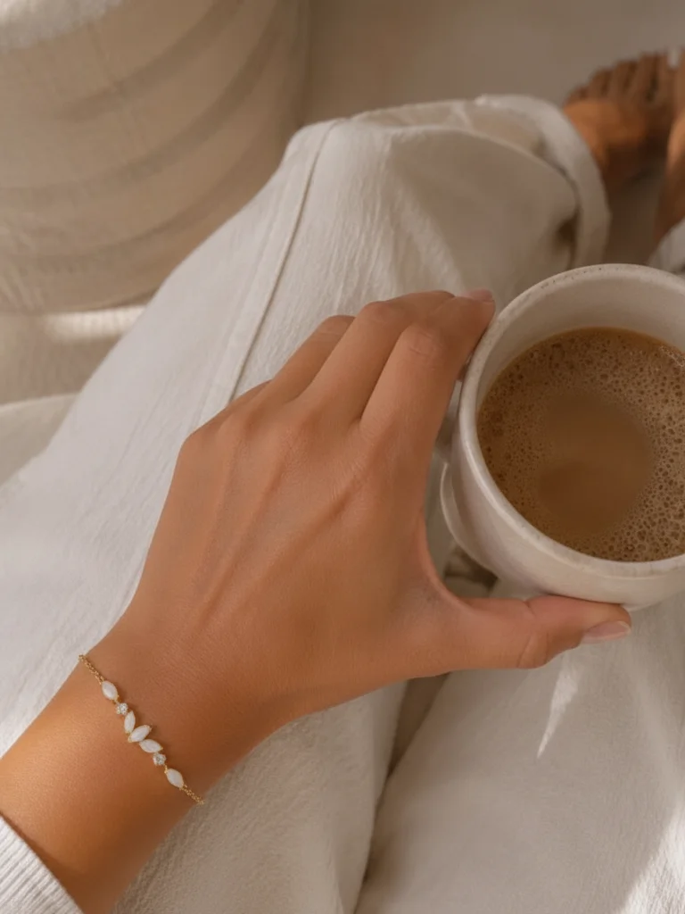 Marquise Cluster Milk Bracelet – Custom