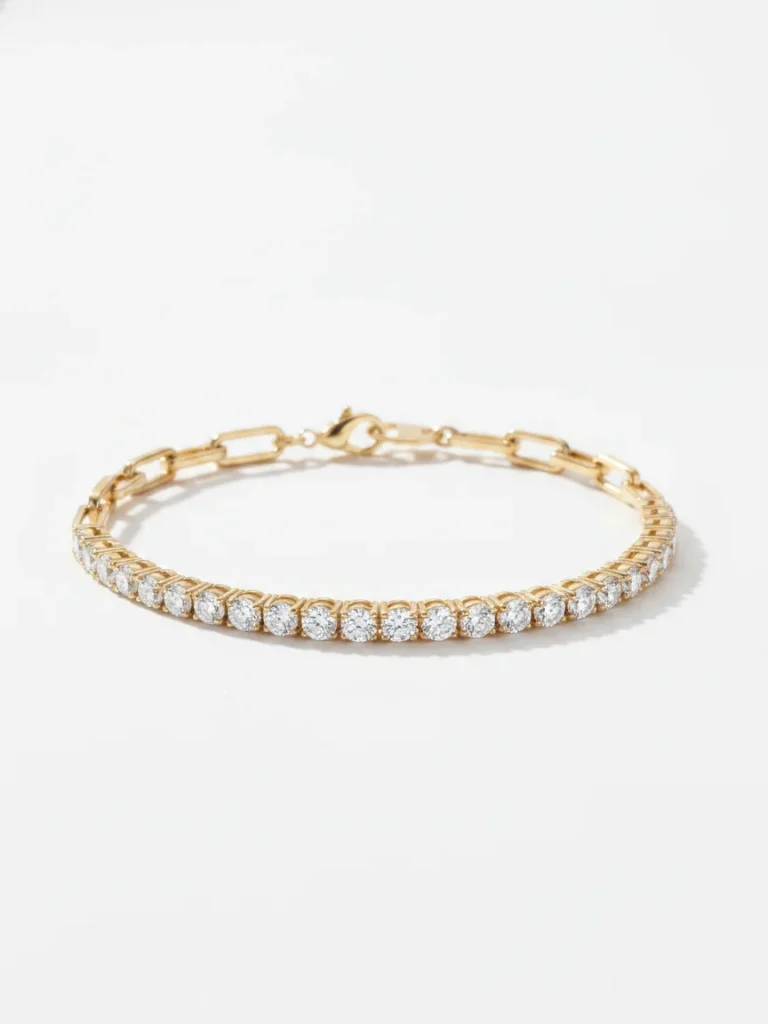 Tennis and Link Bracelet – Custom